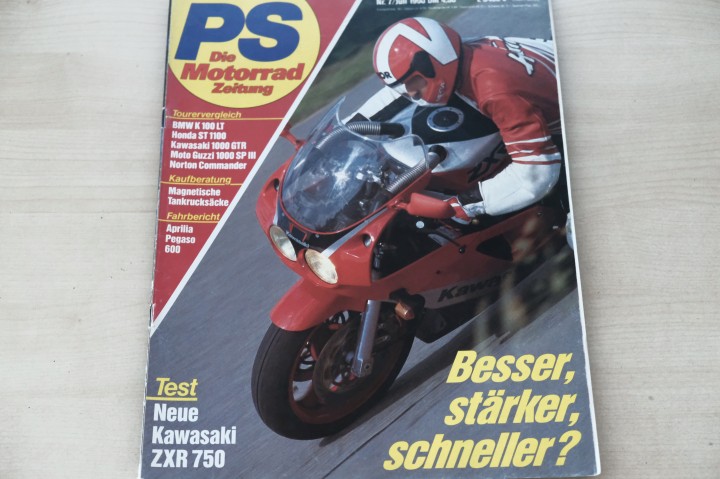 Deckblatt PS Sport Motorrad (07/1990)